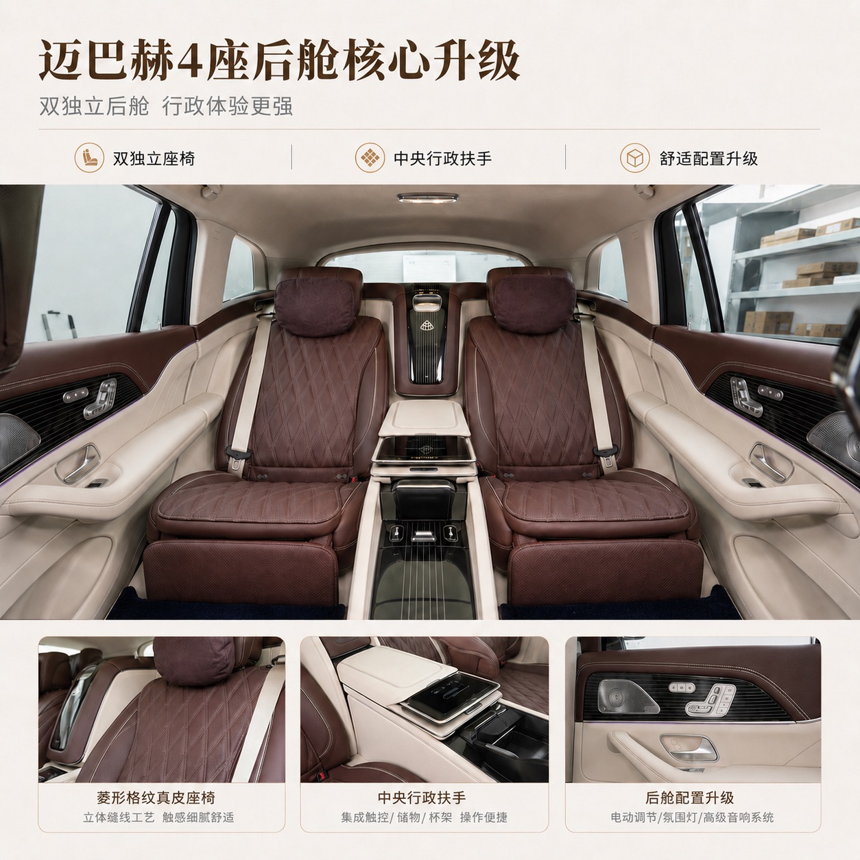 GLS450升级迈巴赫4座套件